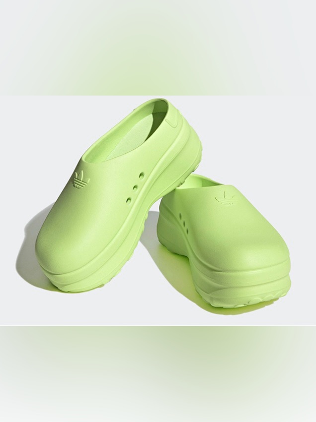 Adifom Stan Smith Mule Platform Slippers On Waterproof Rubber Mules Sz 7